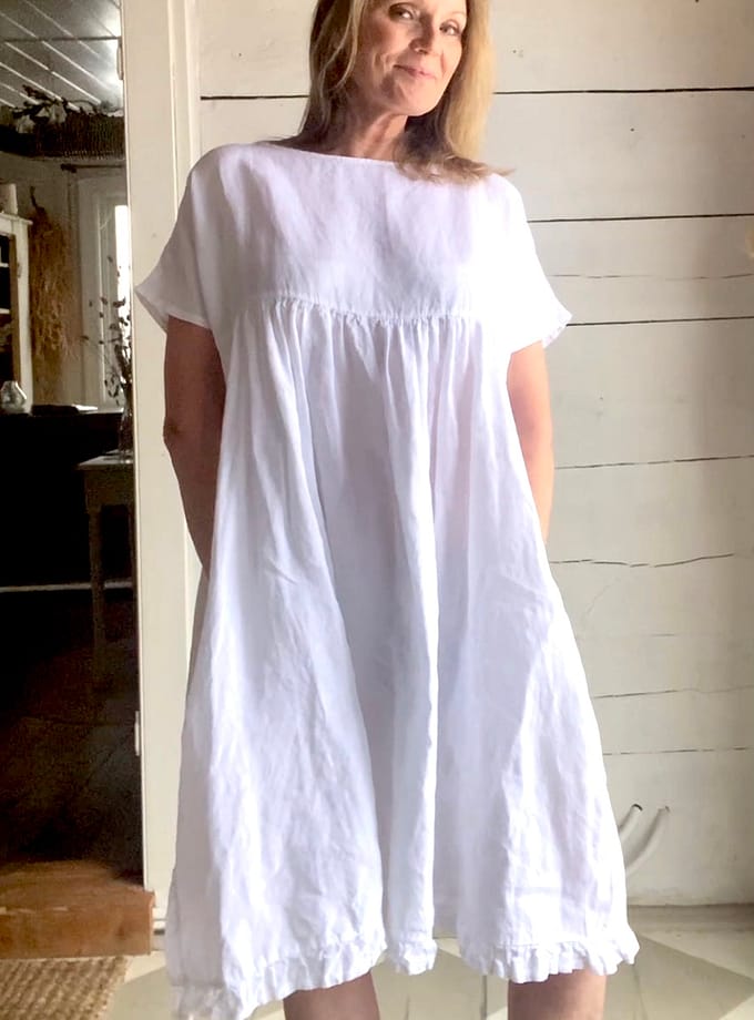 Flora nattlinne 100% linne (Oeko-Tex)