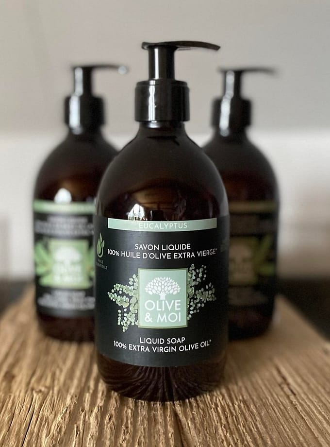 Flytandetvål Eucalyptus 100% kallpressad olivolja (EKO)