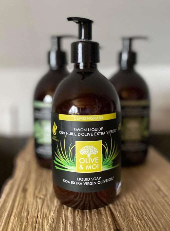 Flytandetvål Citrongrass 100% kallpressad olivolja (EKO)