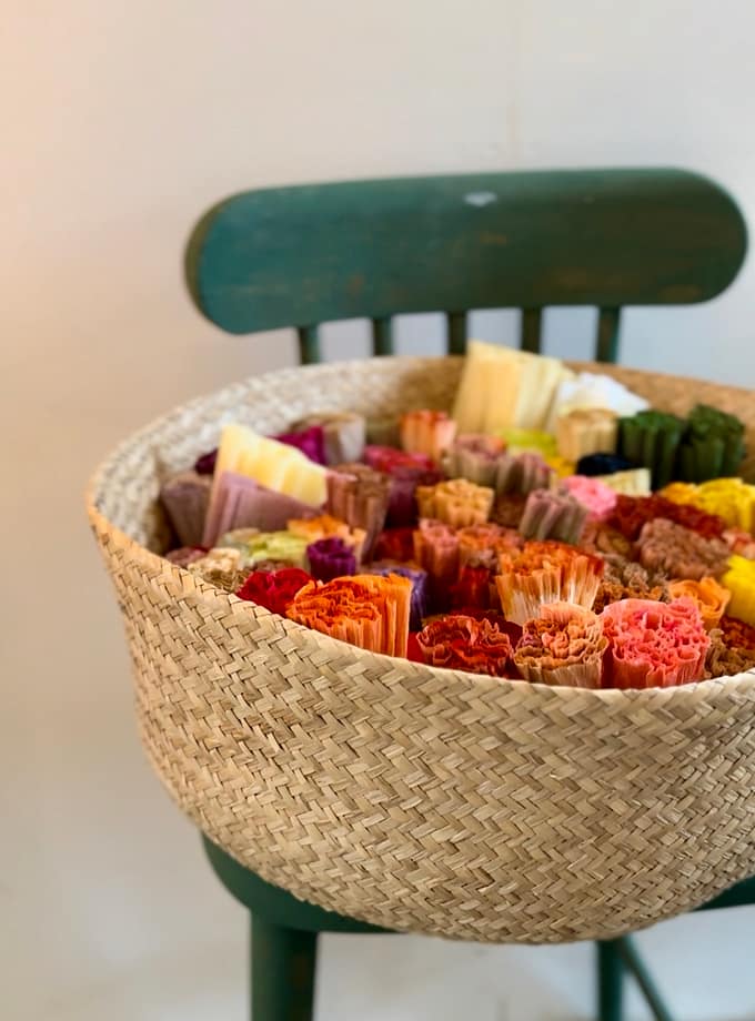 Skapa pappersblommor - workshop med Mia - 25/2